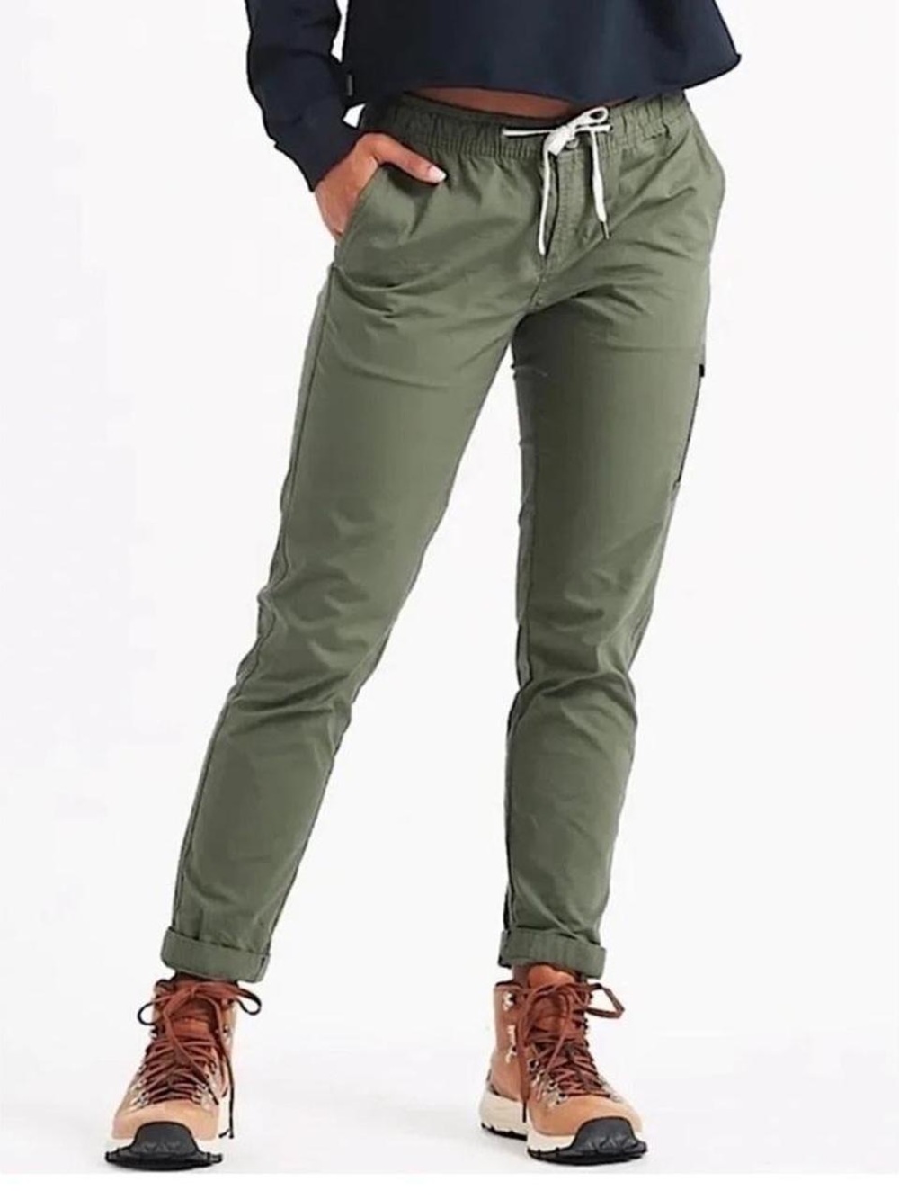 Vuori Ripstop Green Hiking Pants - Picture 2 of 8